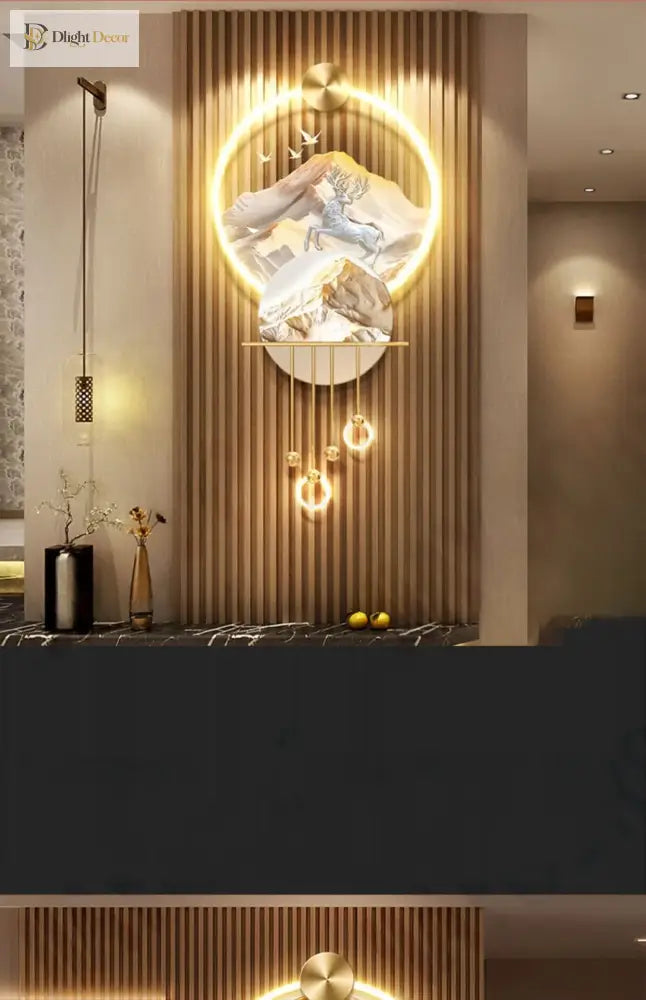 Elk LED Wall Art Light | Modern Interior Home Lighting