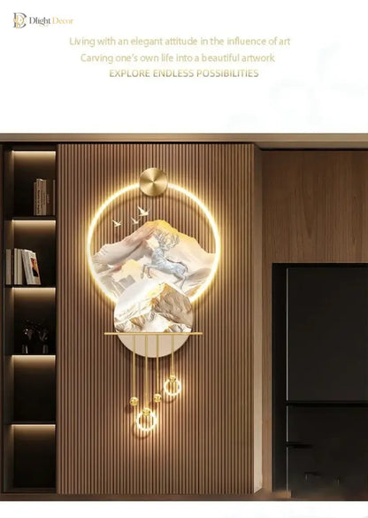 Elk LED Wall Art Light | Modern Interior Home Lighting