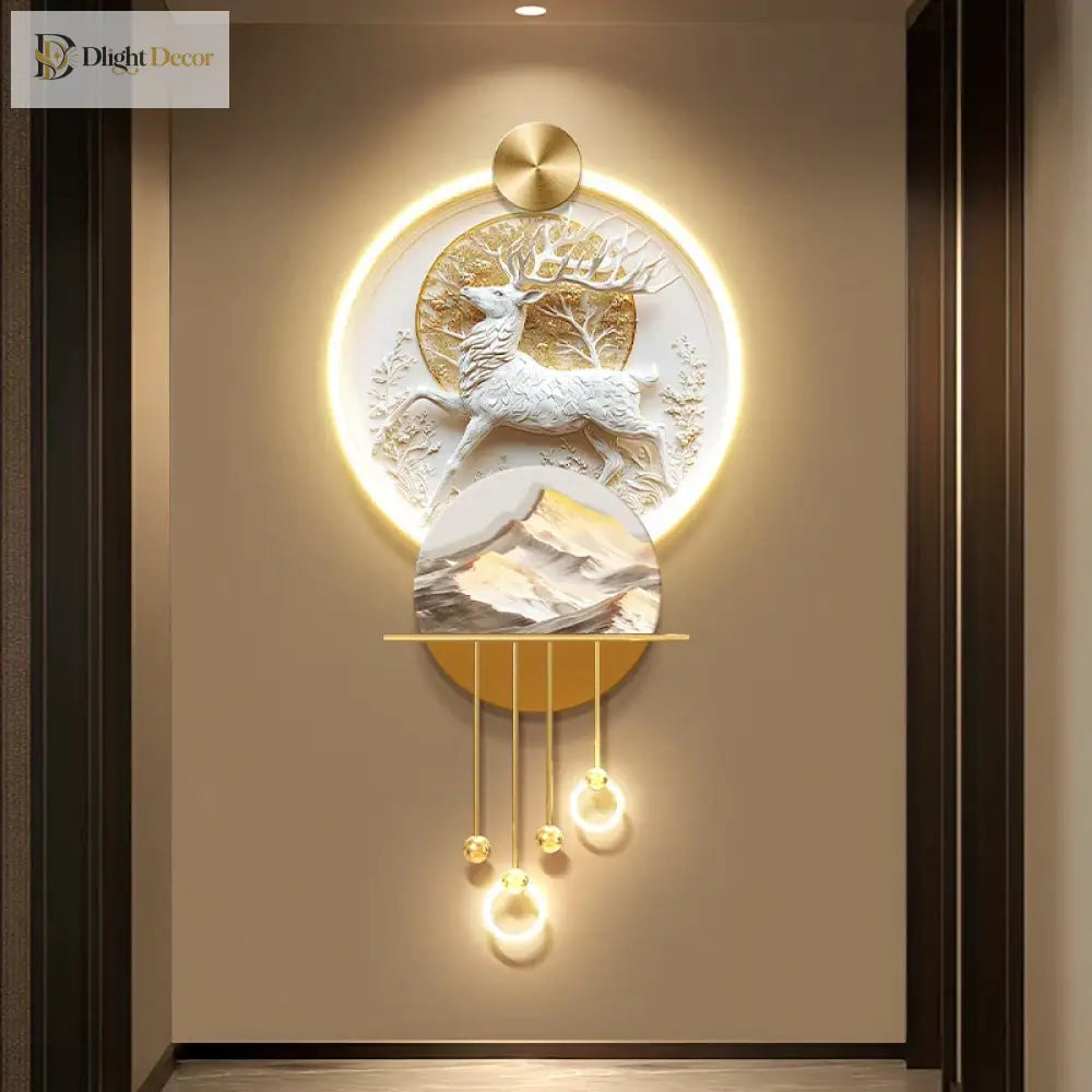 Elk LED Wall Art Light | Modern Interior Home Lighting