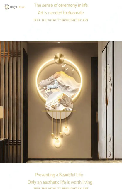 Elk LED Wall Art Light | Modern Interior Home Lighting