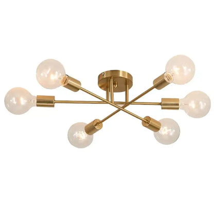 Eva Gold Ceiling Light | Modern Interior Home Lighting