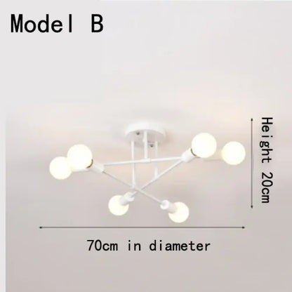 Eva Gold Ceiling Light | Modern Interior Home Lighting