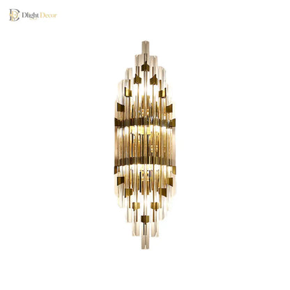 Evelyn Modern Crystal Wall Sconce | Living Room Lighting