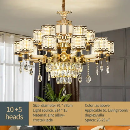 Exquisite Crystal Chandelier | Dining &amp; Kitchen Lighting