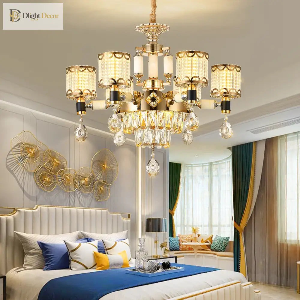 Exquisite Crystal Chandelier | Dining &amp; Kitchen Lighting