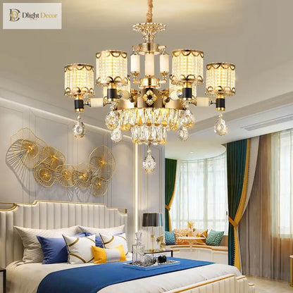 Exquisite Crystal Chandelier | Dining &amp; Kitchen Lighting