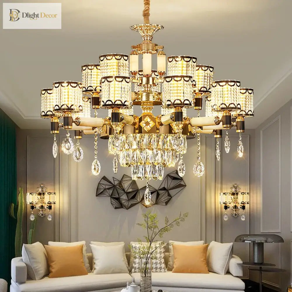 Exquisite Crystal Chandelier | Dining &amp; Kitchen Lighting