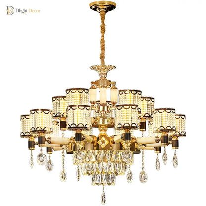 Exquisite Crystal Chandelier | Dining &amp; Kitchen Lighting