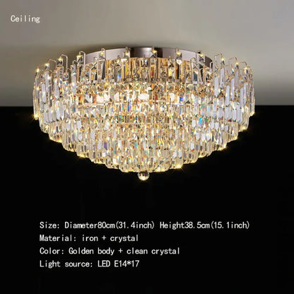 Exquisite Crystal Chandelier | Dining Room Home Lighting