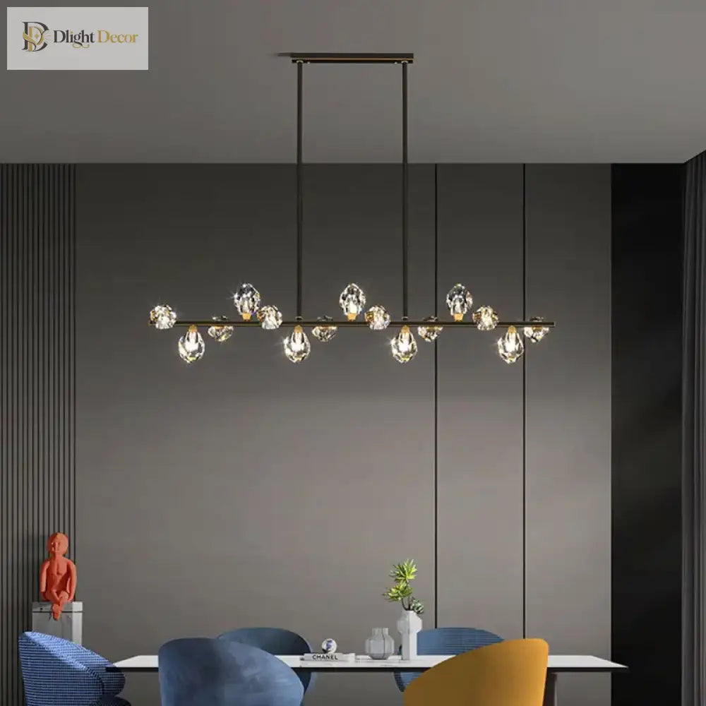 Exquisite Crystal Pendant Light | Dining Room Lighting