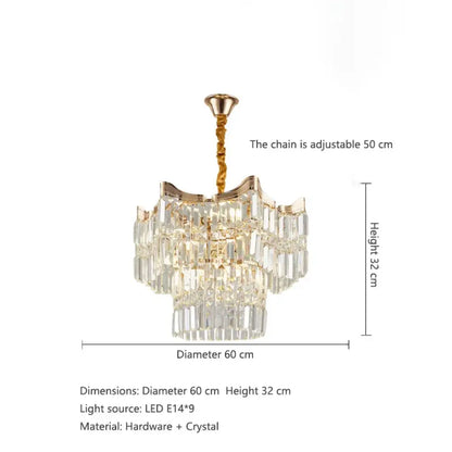 Exquisite Modern Chandelier | Bedroom &amp; Bedside Lighting