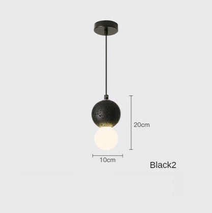 Cement Terrazzo Small Chandelier