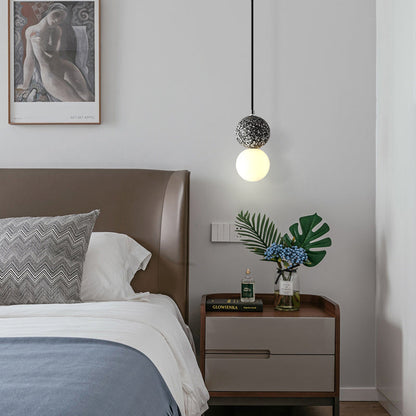 Cement Terrazzo Small Chandelier