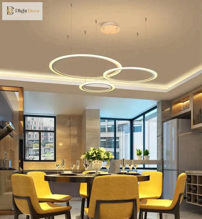 Gabrielle LED Modern Chandelier | Dining Room Lighting