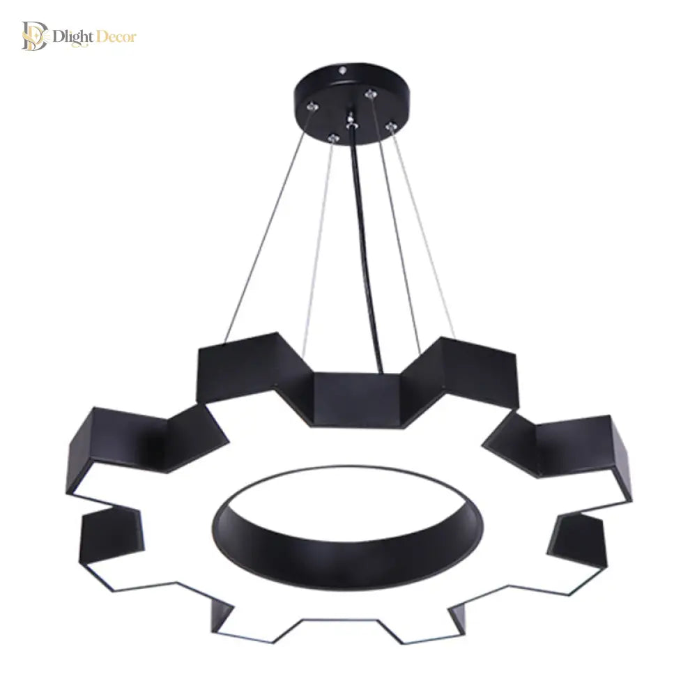 Gear Pendant Light | Modern Dining Room Home Lighting