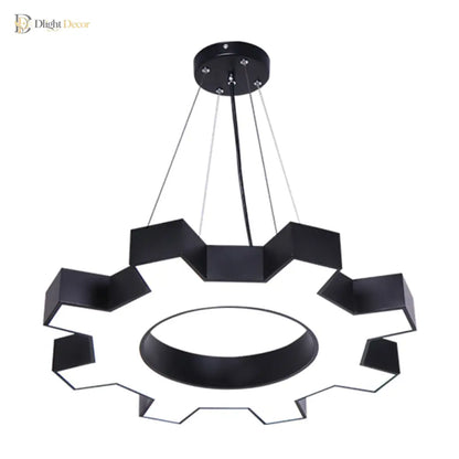 Gear Pendant Light | Modern Dining Room Home Lighting
