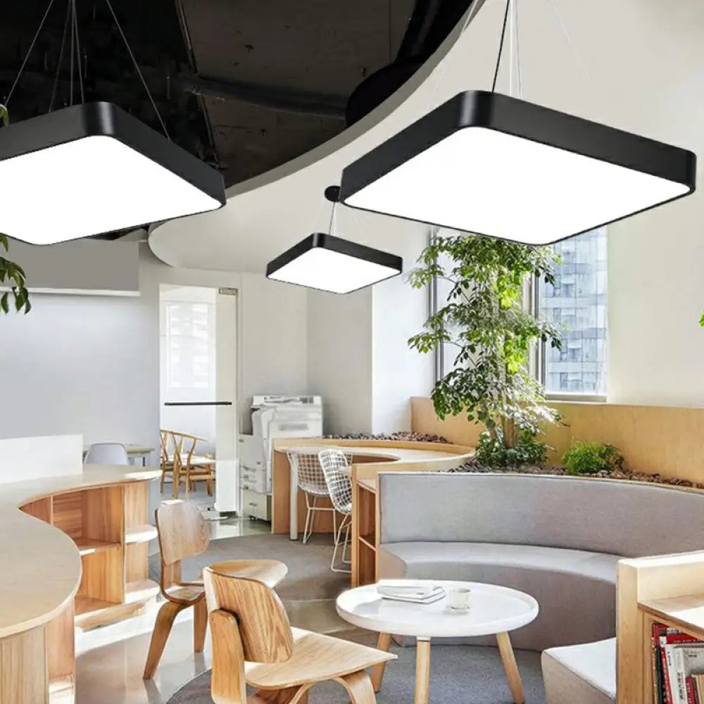 Geometric Modern Ceiling Light | Office &amp; Study Lighting