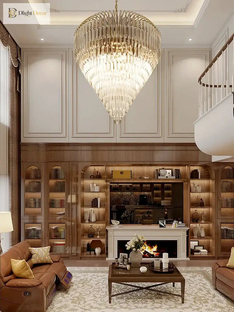 Gianna Crystal Chandelier | Hallway &amp; Entry Home Lighting