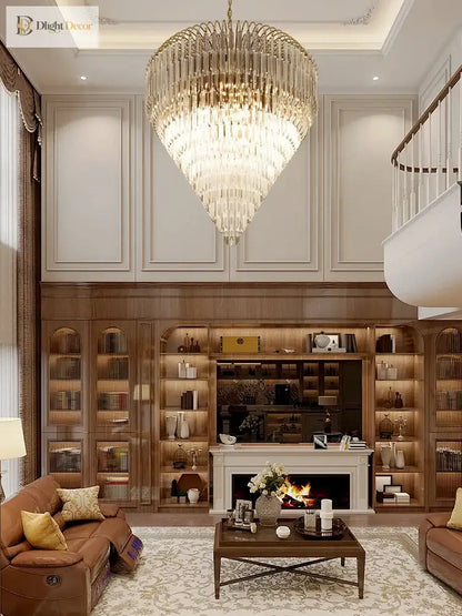 Gianna Crystal Chandelier | Hallway &amp; Entry Home Lighting