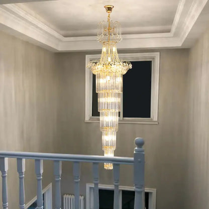 Gold Chandelier | Modern Hallway &amp; Entry Home Lighting