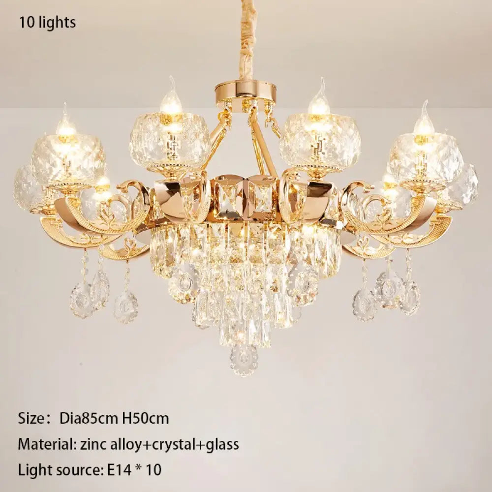 Grand Crystal Chandelier | Modern Dining Room Lighting