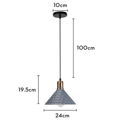 Industrial Modern Pendant Light | Dining Room Lighting