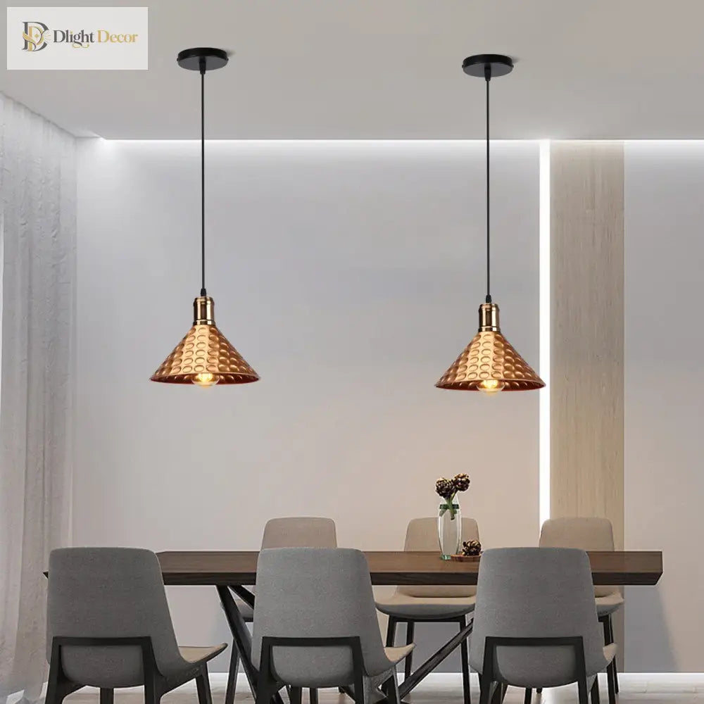 Industrial Modern Pendant Light | Dining Room Lighting