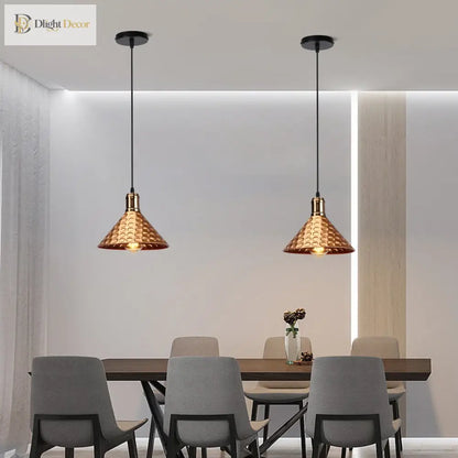 Industrial Modern Pendant Light | Dining Room Lighting