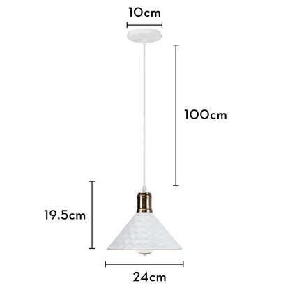 Industrial Modern Pendant Light | Dining Room Lighting