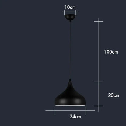 Industrial Pendant Light | Modern Office &amp; Study Lighting