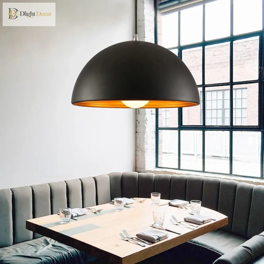 Industrial Retro Pendant Light | Dining &amp; Kitchen Lighting