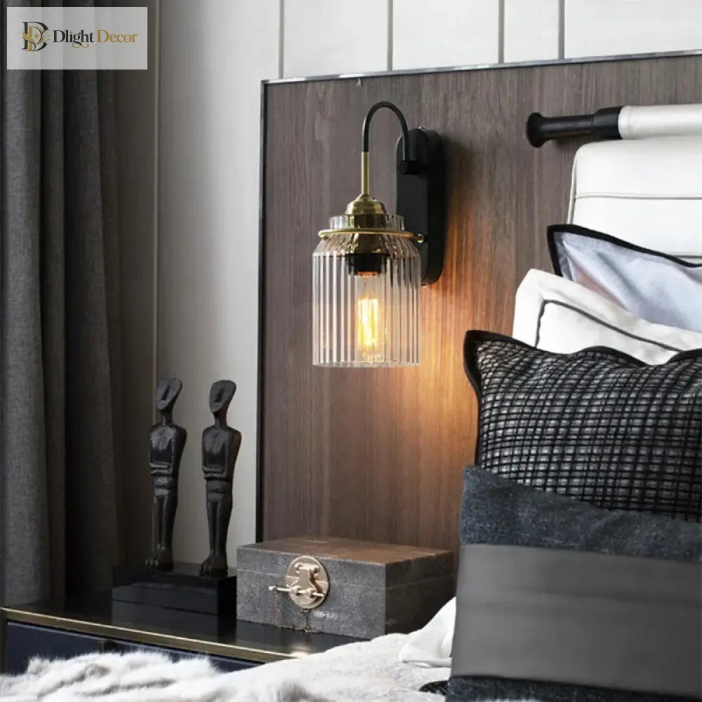 Industrial Vintage Wall Sconce | Modern Bedroom Lighting