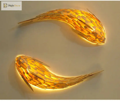 Japanese LED Wall Art Light | Modern Interior Lighting