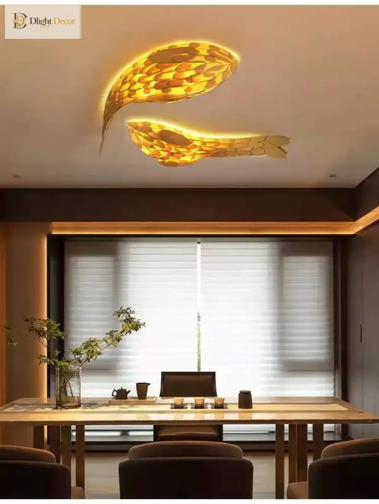 Japanese LED Wall Art Light | Modern Interior Lighting