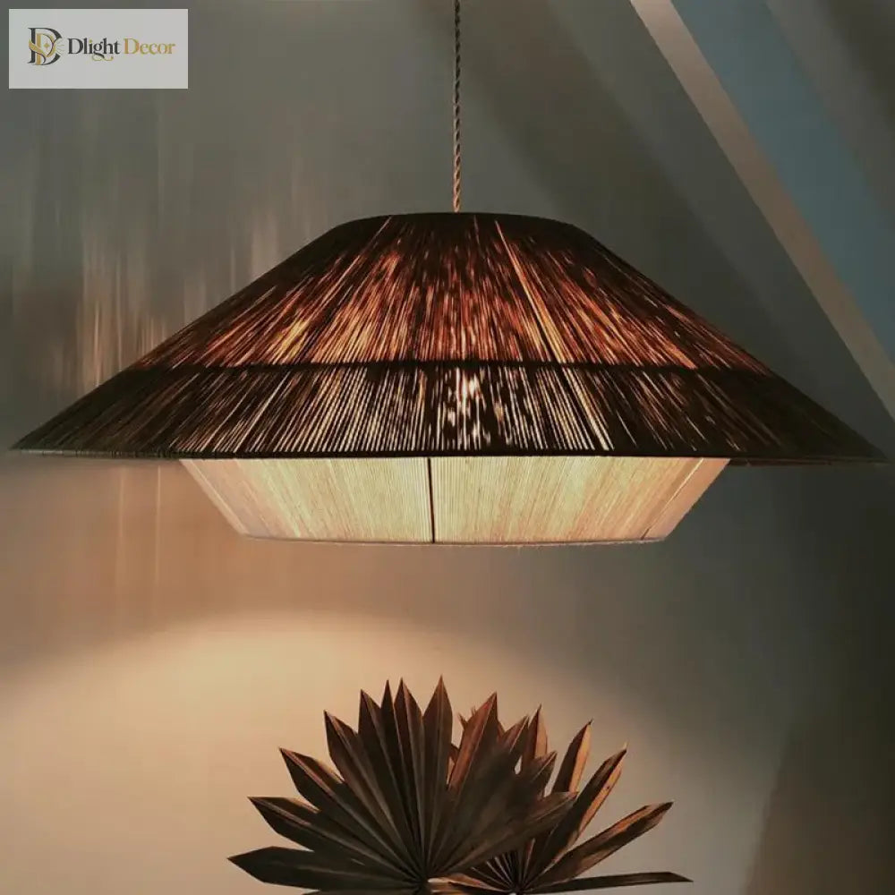 Japanese Retro Chandelier | Modern Dining Room Lighting