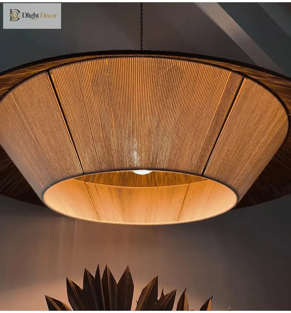 Japanese Retro Chandelier | Modern Dining Room Lighting