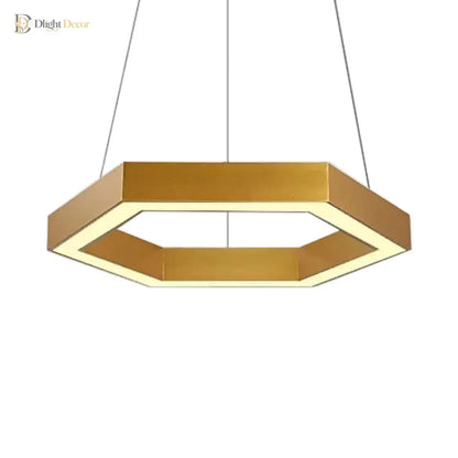 Jordyn Modern Gold Pendant Light | Dining Room Lighting