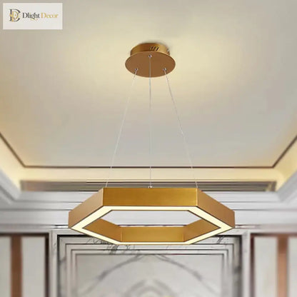 Jordyn Modern Gold Pendant Light | Dining Room Lighting