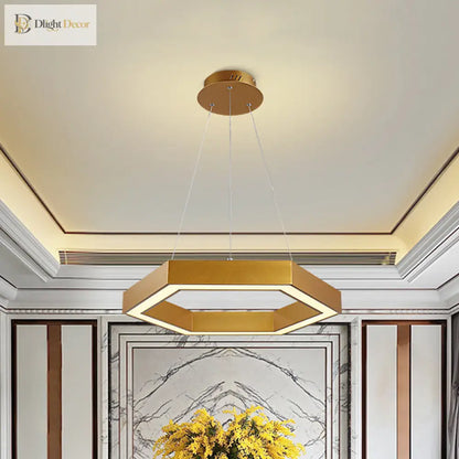 Jordyn Modern Gold Pendant Light | Dining Room Lighting
