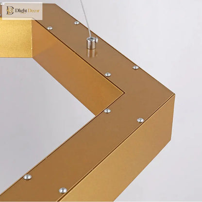Jordyn Modern Gold Pendant Light | Dining Room Lighting