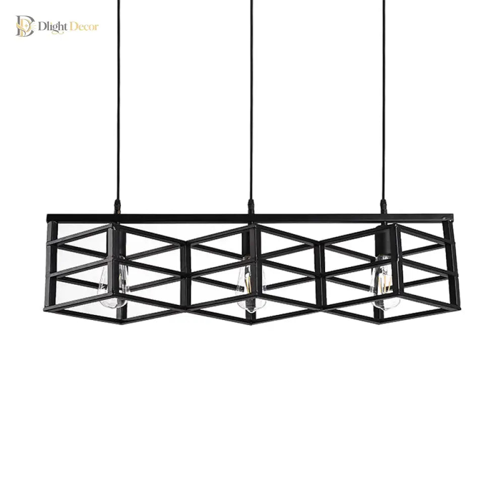 Juniper Industrial Chandelier | Dining Room Home Lighting