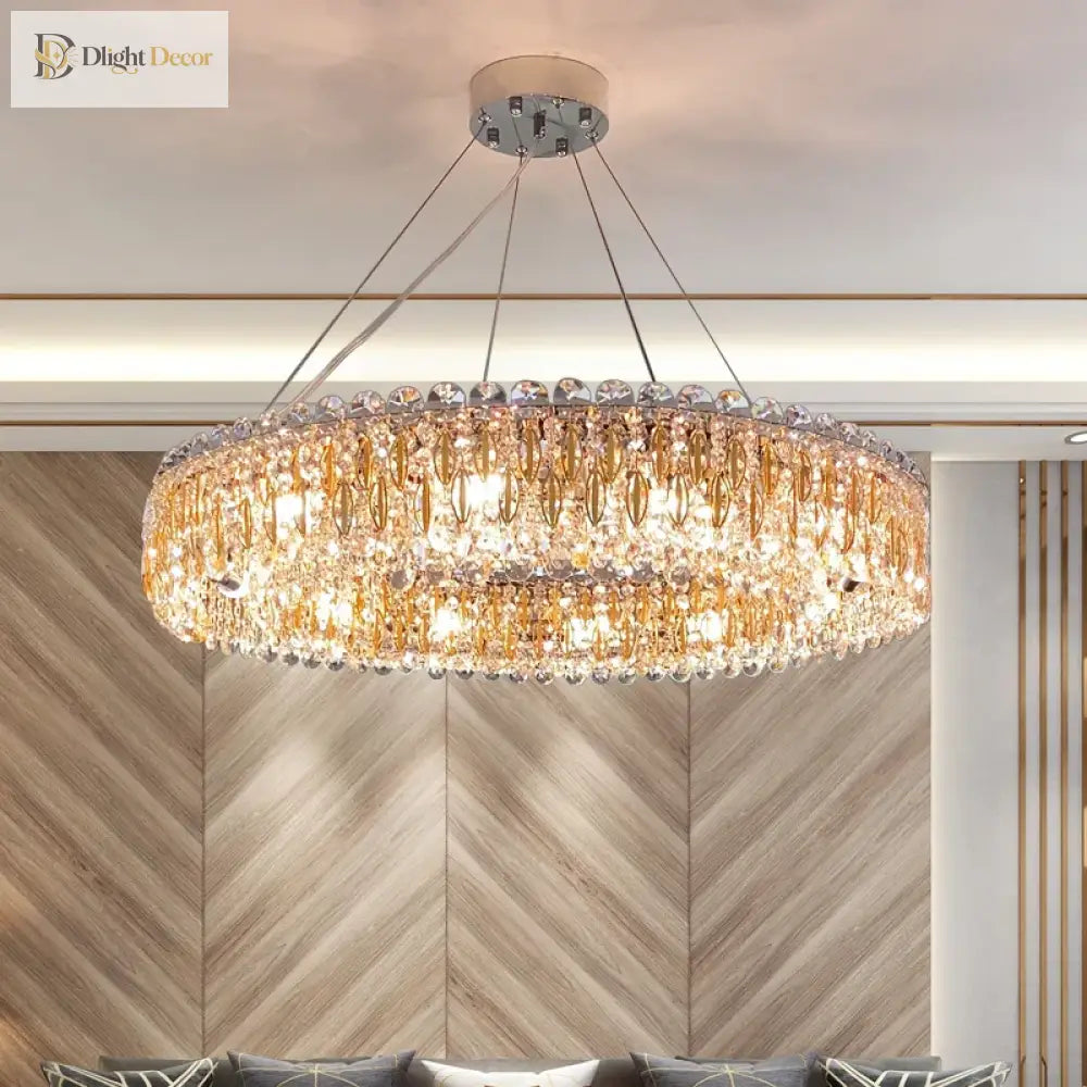 K9 Crystal Chrome Chandelier | Dining Room Home Lighting