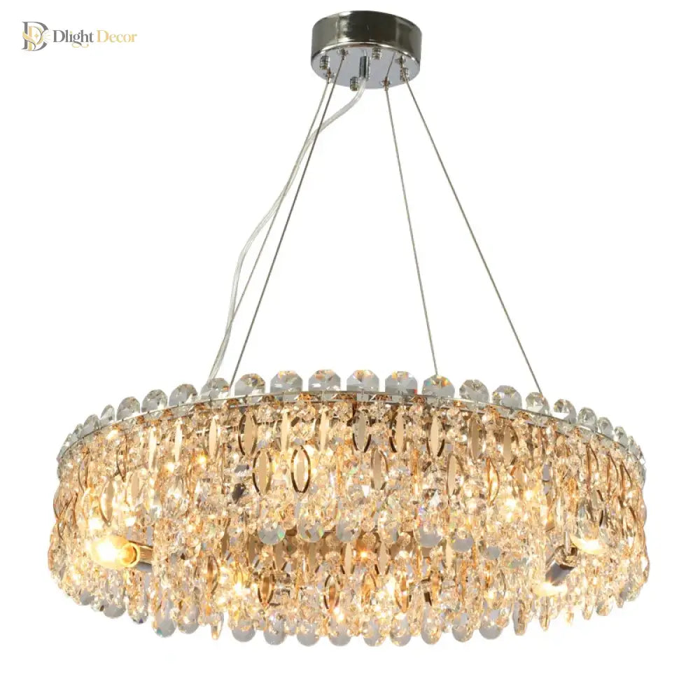 K9 Crystal Chrome Chandelier | Dining Room Home Lighting