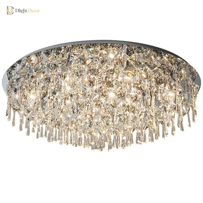 K9 LED Art Deco Modern Ceiling Light | Bedroom Lighting