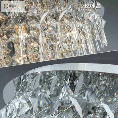 K9 LED Art Deco Modern Ceiling Light | Bedroom Lighting