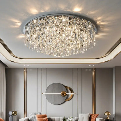 K9 LED Art Deco Modern Ceiling Light | Bedroom Lighting