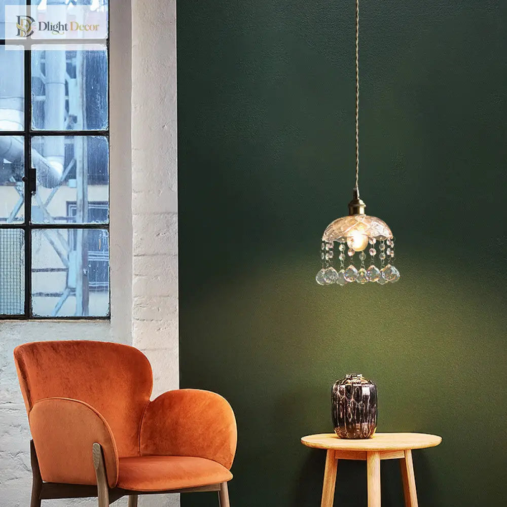 Katherine Crystal Pendant Light | Dining Room Lighting