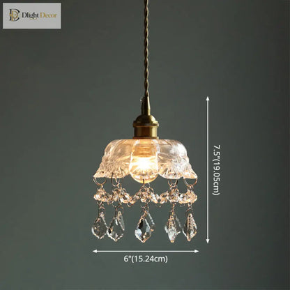 Katherine Crystal Pendant Light | Dining Room Lighting