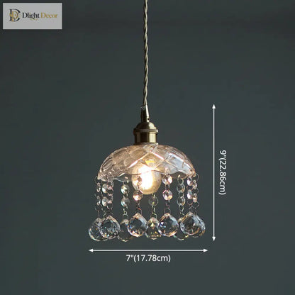Katherine Crystal Pendant Light | Dining Room Lighting