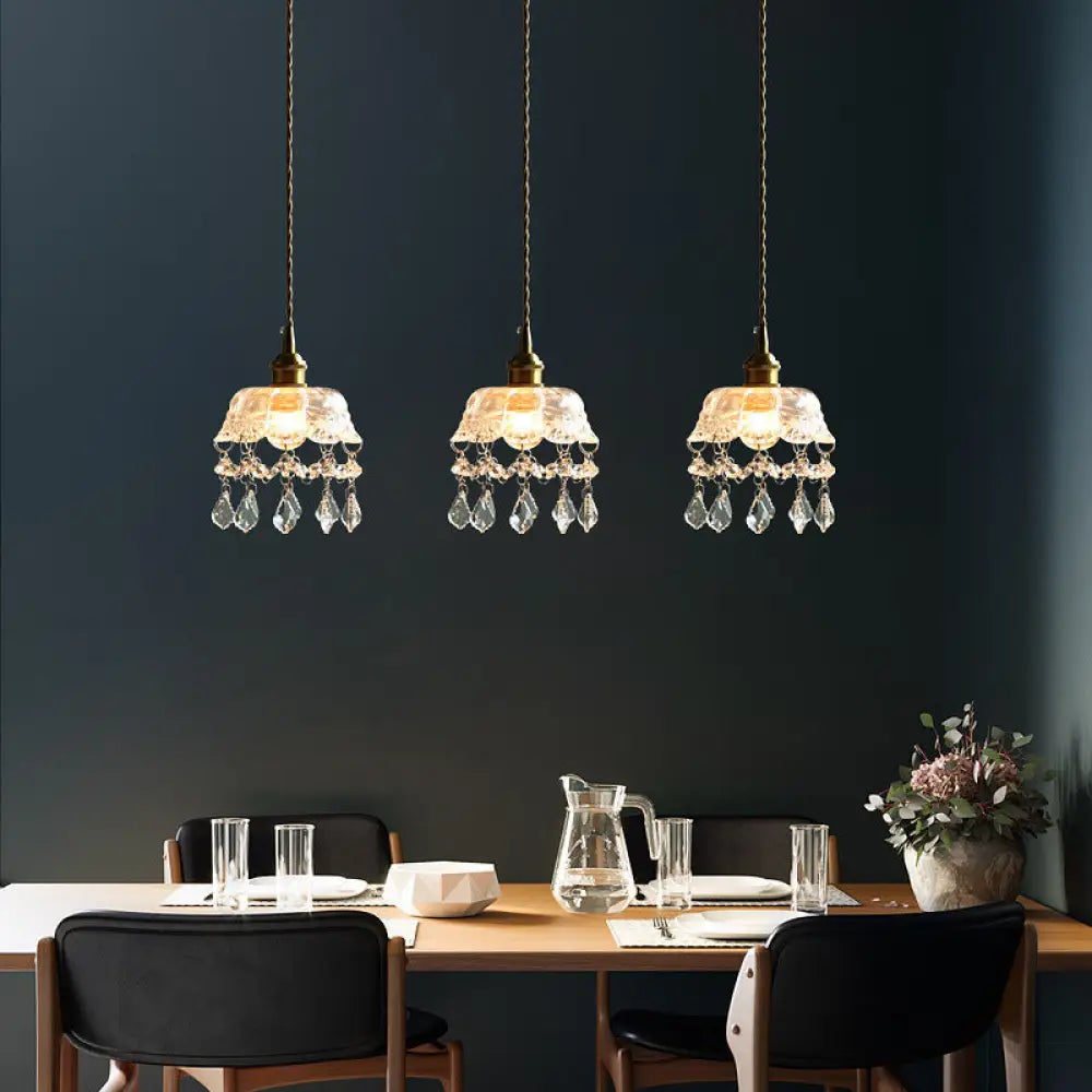 Katherine Crystal Pendant Light | Dining Room Lighting